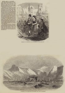 Settimana di Pasqua a Gmunden da Pierre Eugene Grandsire